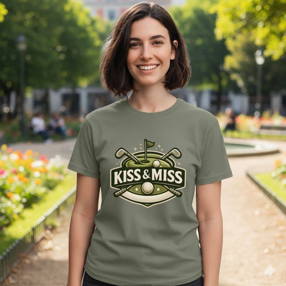 Kiss & Miss Golf Themed Printed Shirt for Casual Wear