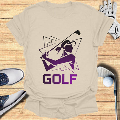 Graphic Design Golf T-Shirt for Sports Lovers