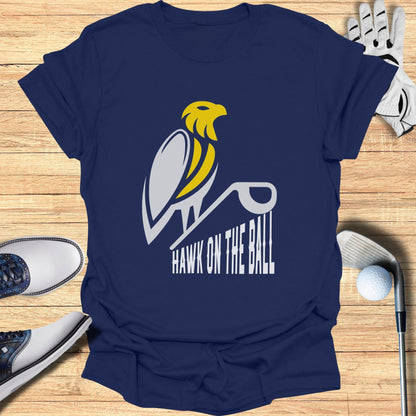 Hawk on the Ball Graphic Tee Shirt