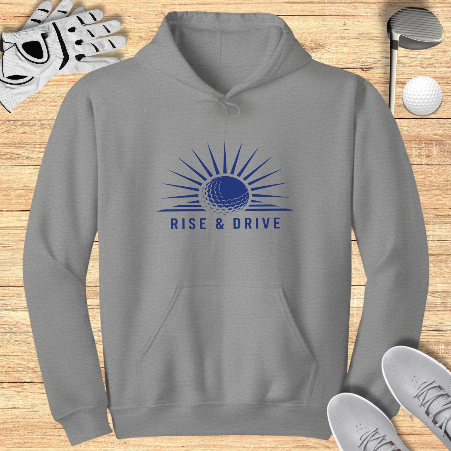 Rise and Drive Golf Hoodie Long Sleeve Apparel