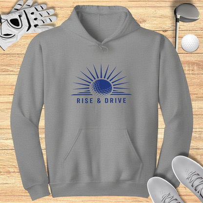Rise and Drive Golf Hoodie Long Sleeve Apparel
