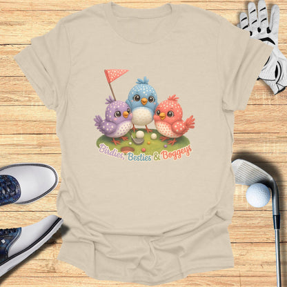 Birdies Besties and Bogeys Graphic Tee