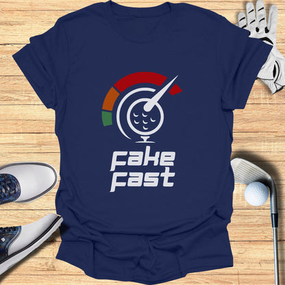 Fake Fast Graphic Tee Sports Themed Apparel
