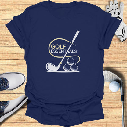 Golf Essentials T-Shirt - Funny Golf Tee by Swing Epic