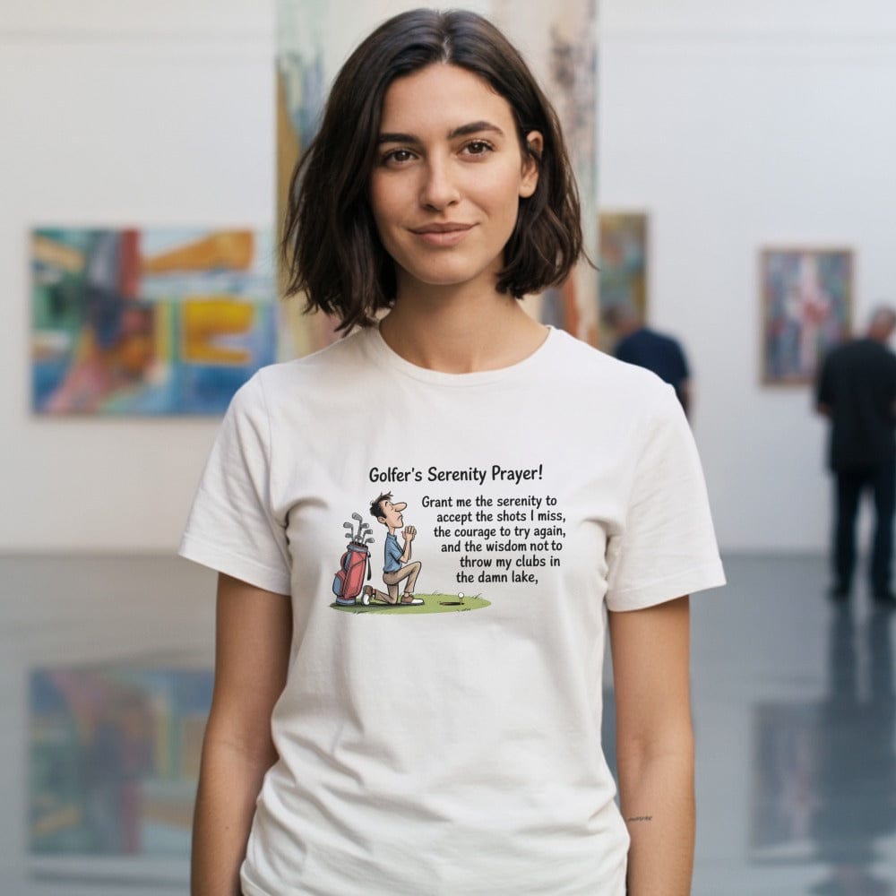 Golfer's Serenity Prayer Grant Me The Serenity T-shirt