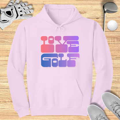 Love Golf Hoodie Unique Graphic Design