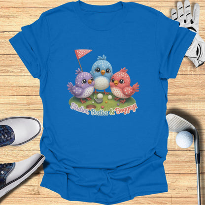 Birdies Besties & Bogeys Golf Theme Shirt