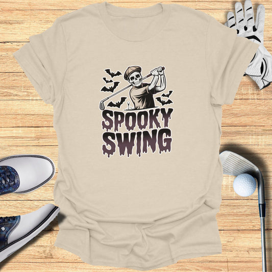 Spooky Swing T-Shirt - Funny Golf Tee by Swing Epic