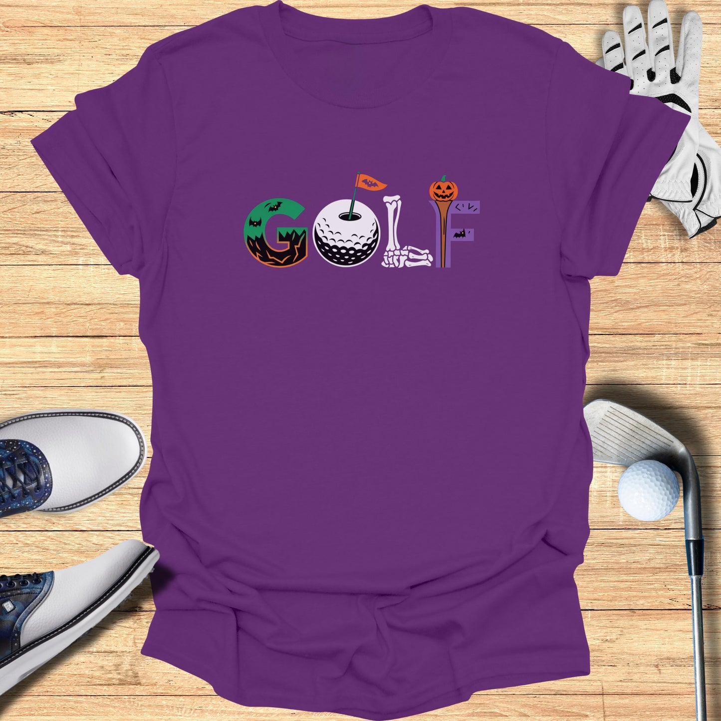 Halloween Themed Golf Product T-shirt
