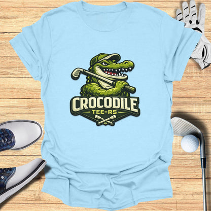 Crocodile Golf Tee-Rs Graphic T-Shirt for Fun Golfers