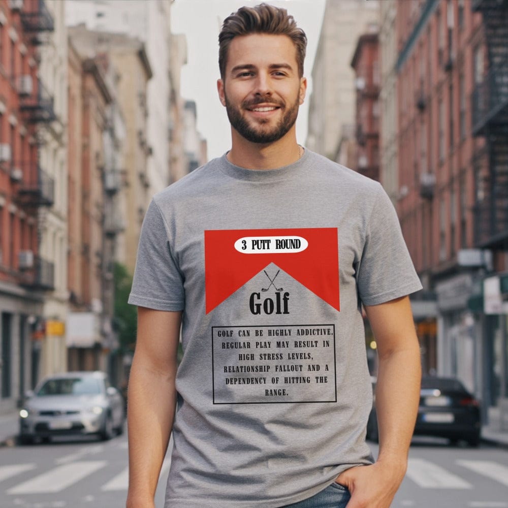 Golf 3 Putt Round Stress Levels T-Shirt