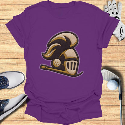 Stylish Purple Tee with Knight Emblem Product