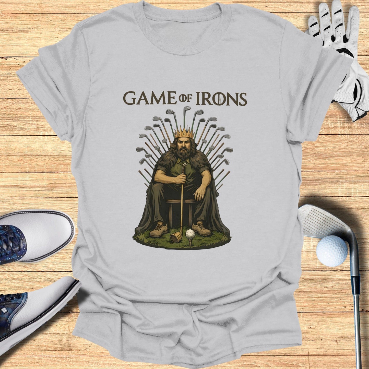 Game of Irons Graphic Golf Themed Apparel