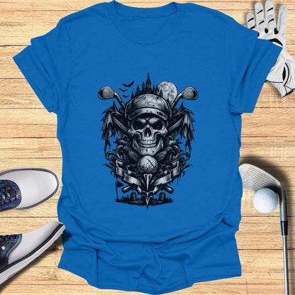 Skull and Golf Clubs Graphic T-shirt Sportswear