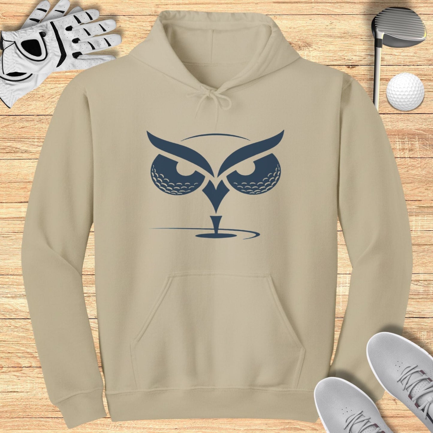 Owl Design Golf Hoodie for Stylish and Unique Look