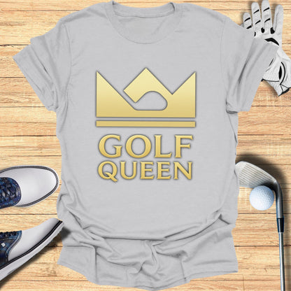 Gold Crown Golf Queen Graphic Tee Shirt