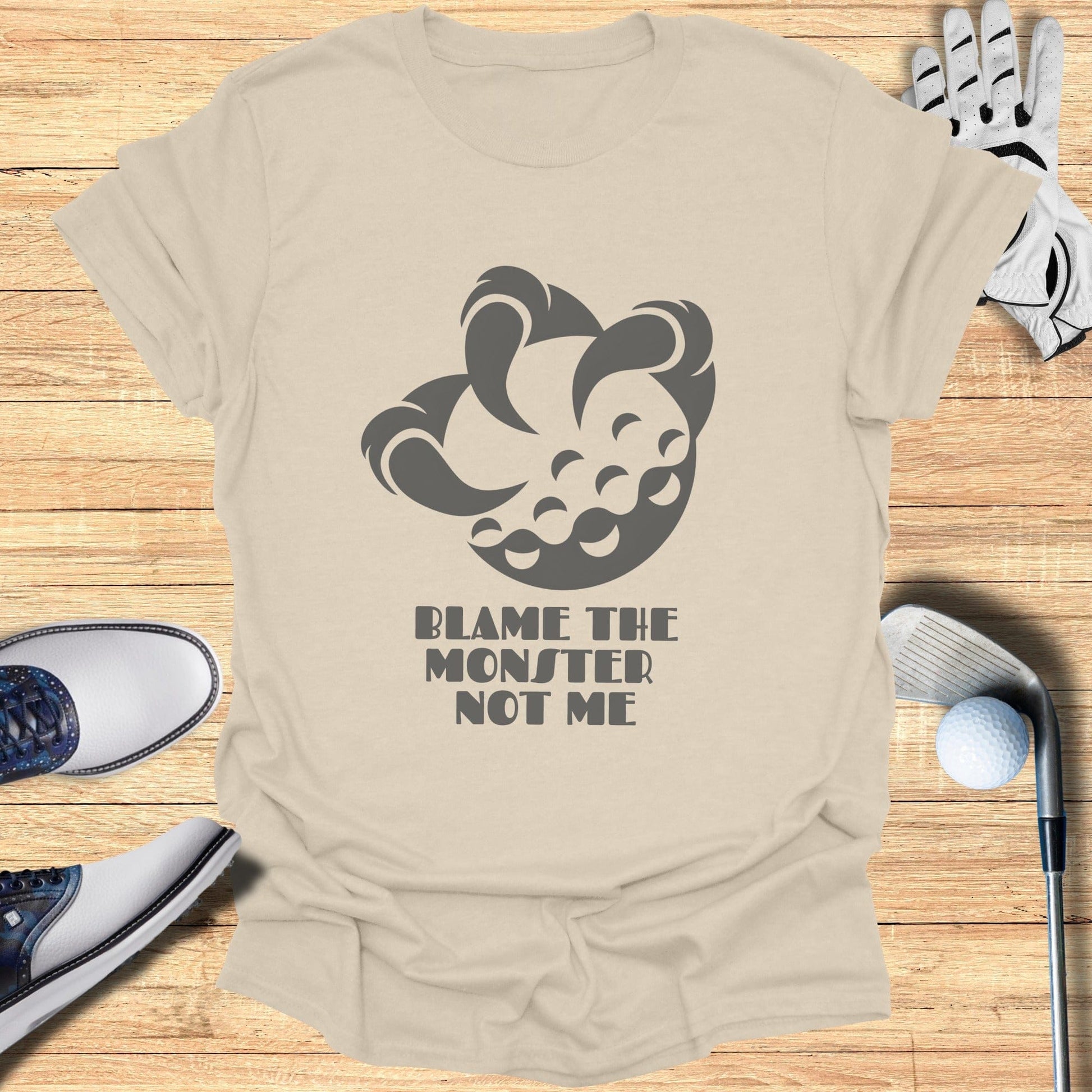 Blame the Monster Not Me Casual T-shirt Product
