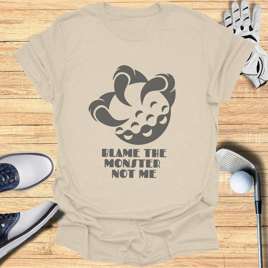Blame the Monster Not Me Casual T-shirt Product