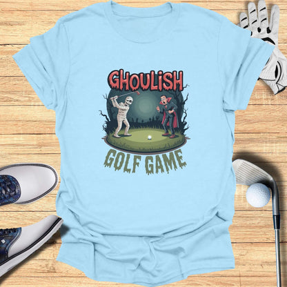 Ghoulish Golf Game T-Shirt - Funny Golf Tee by Swing Epic