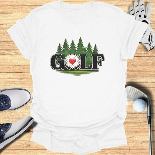 Love Golf Graphic Tee for Fans and Enthusiasts