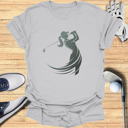 Swing Like a Woman T-Shirt - Funny Golf Tee by Swing Epic