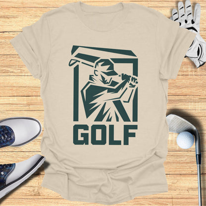 Modern Stylish Golf Graphic Printed T-Shirt