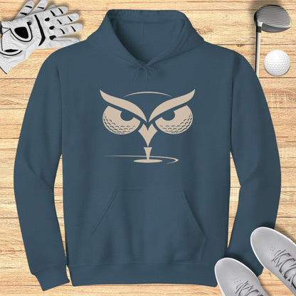Owl Eyes Golf Hoodie for Golf Enthusiasts