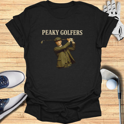 Peaky Golfers Graphic Tee Shirt Golf Apparel Gift