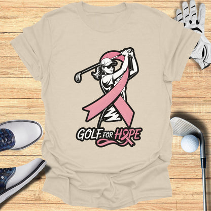 Golf for Hope Awareness Graphic Tee
