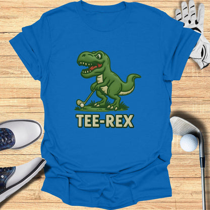 Tee-Rex Dinosaur Green Cartoon Graphic Tee product