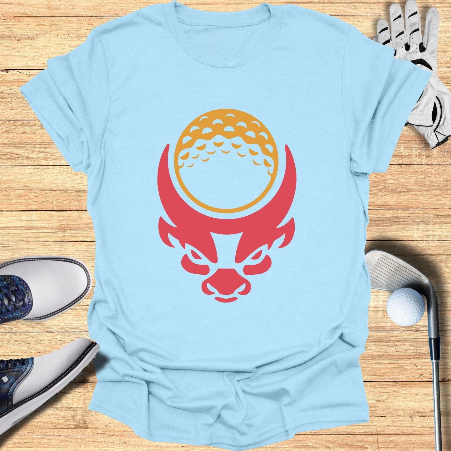 Stylish Red Bull Golf Graphic Tee for Casual Wear