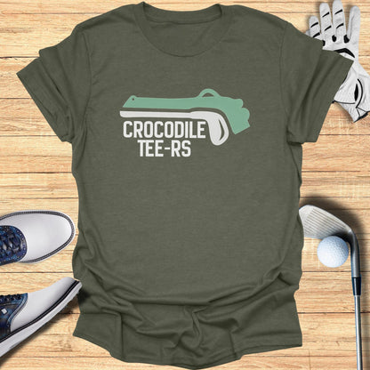 Crocodile Tee-Rs Golf Themed Short Sleeve Shirt