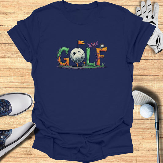 Fun Graphic Golf Themed Shirt Design Product Type