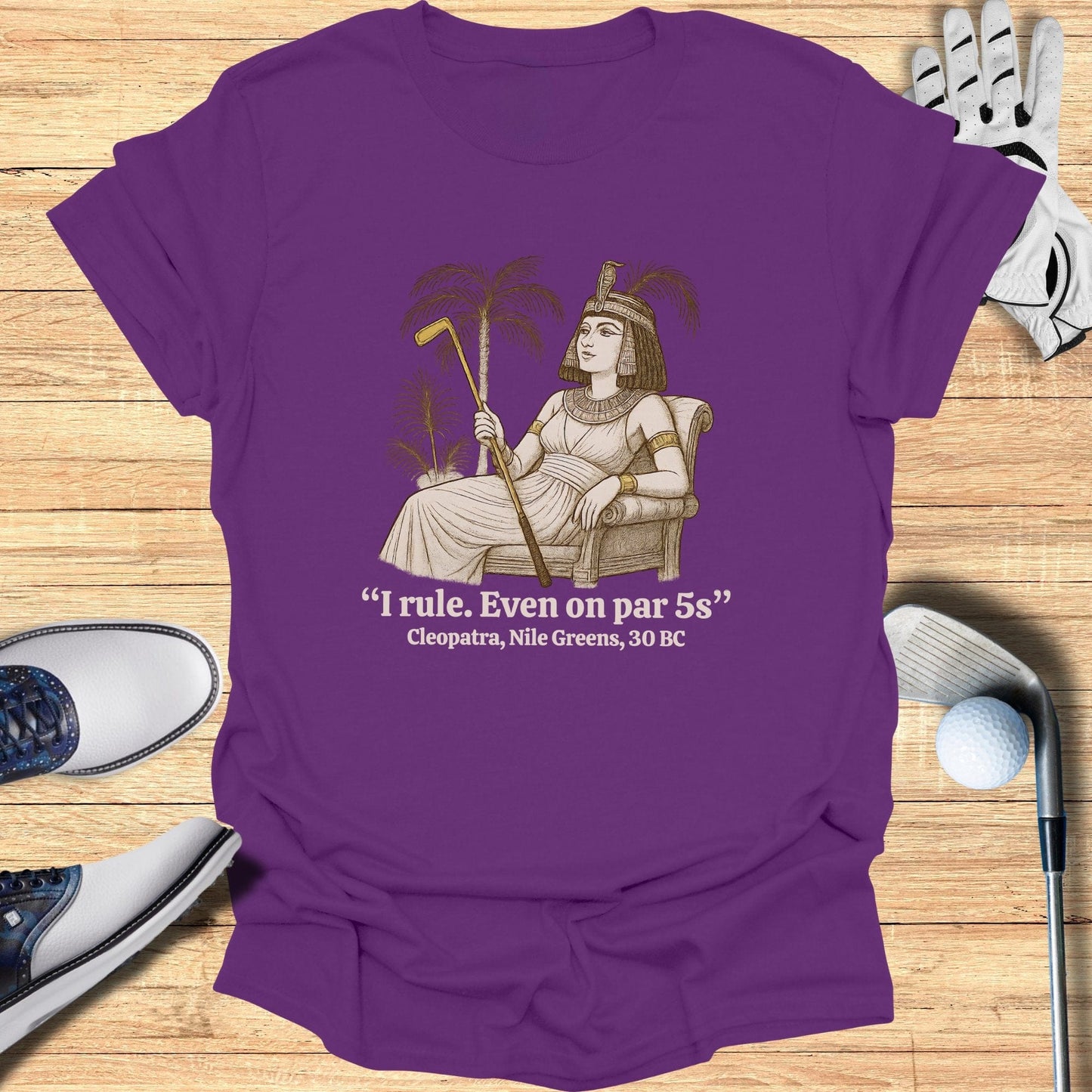 I Rule Even On Par 5S T-Shirt - Funny Golf Tee by Swing Epic