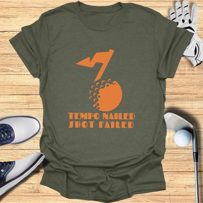 Tempo Nailed Shot Failed Golf Shirt