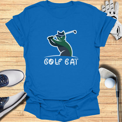 Golf Cat T-Shirt - Funny Golf Tee by Swing Epic