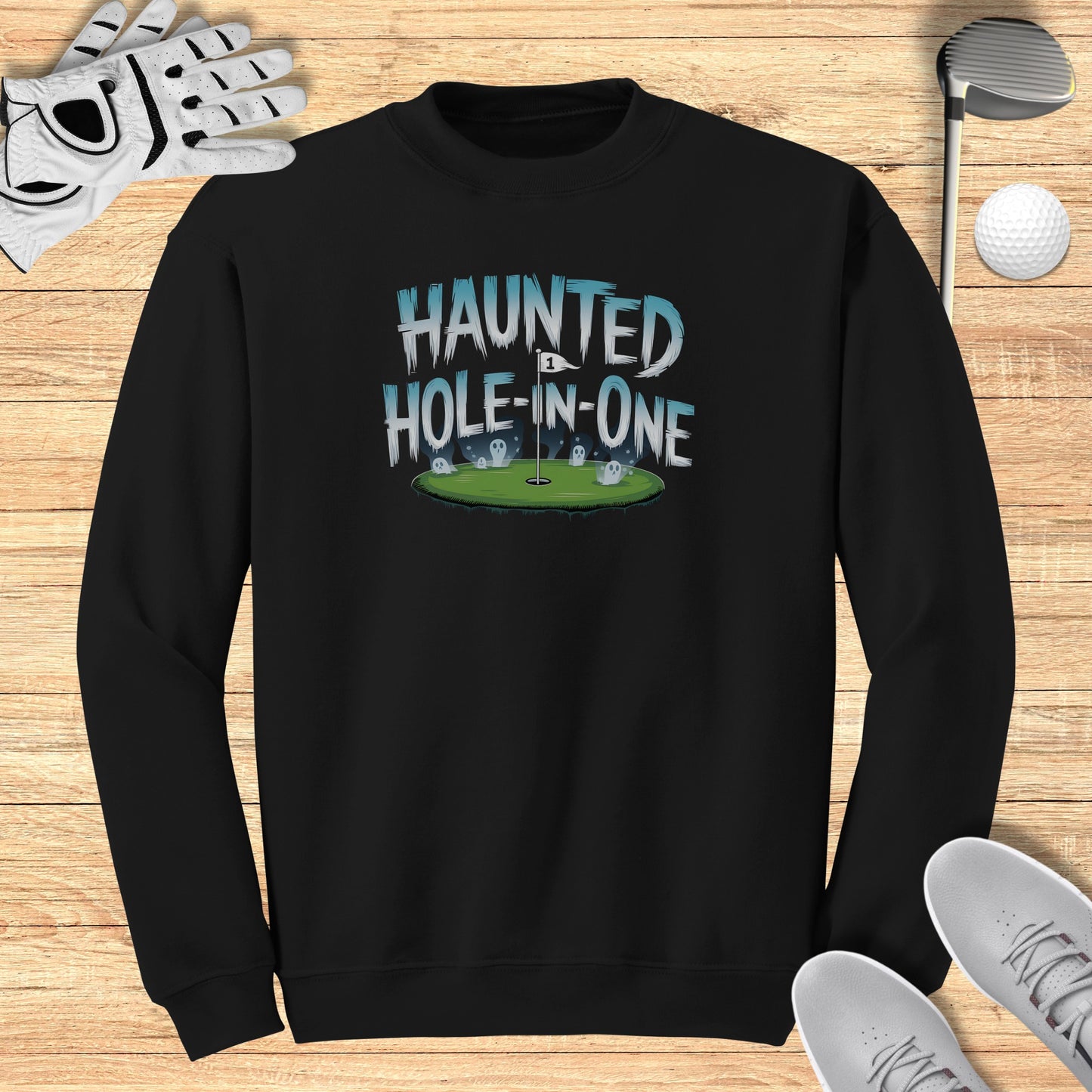 Haunted Hole In One Sweatshirt