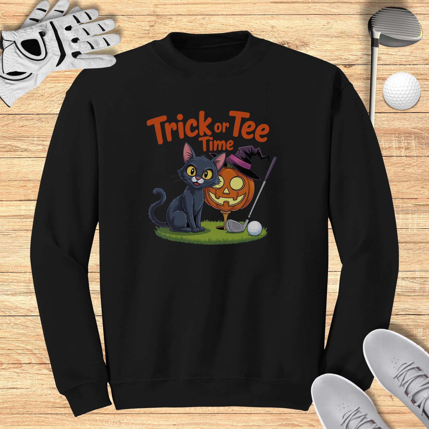 Trick or Tee Time Sweatshirt