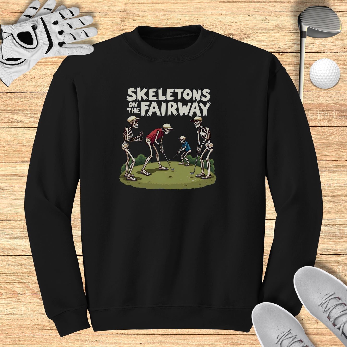 Skeletons on the Fairway Sweatshirt
