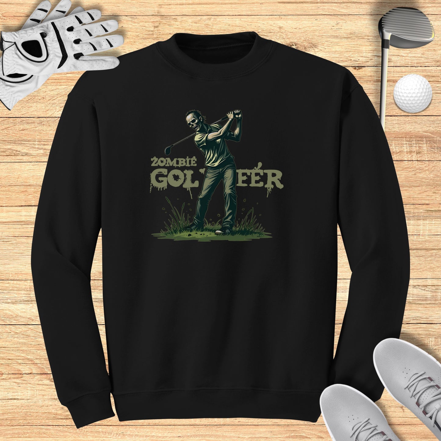 Zombie Golfer Sweatshirt