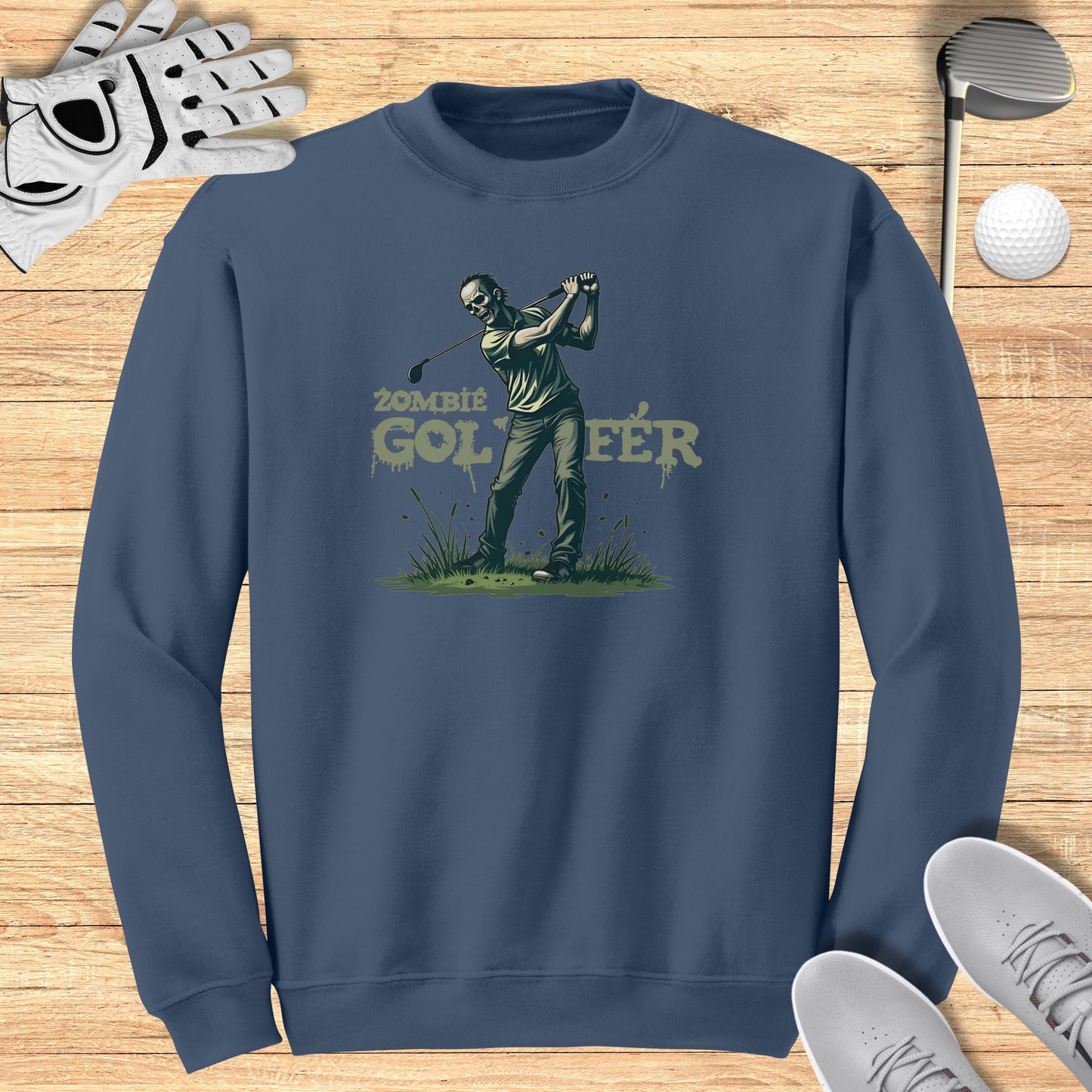 Zombie Golfer Sweatshirt