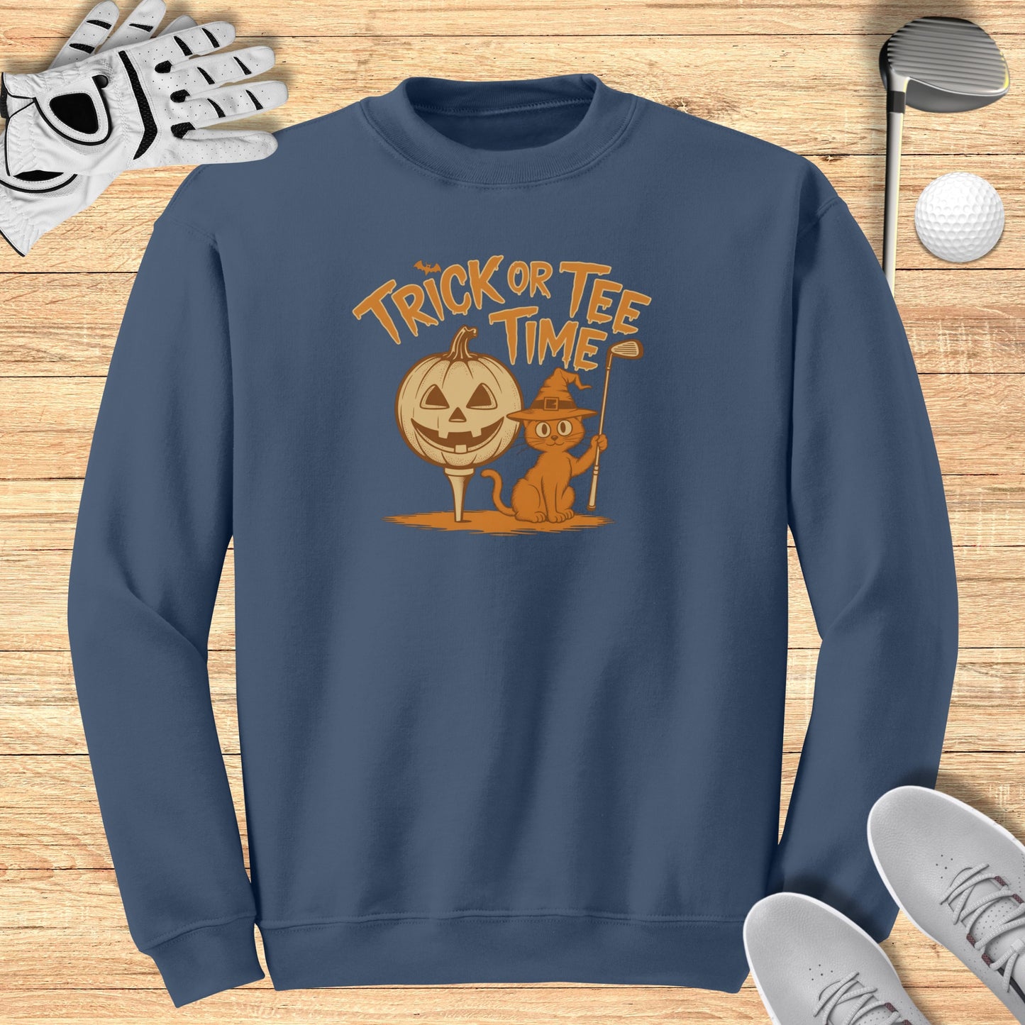 Trick or Tee Time Sweatshirt