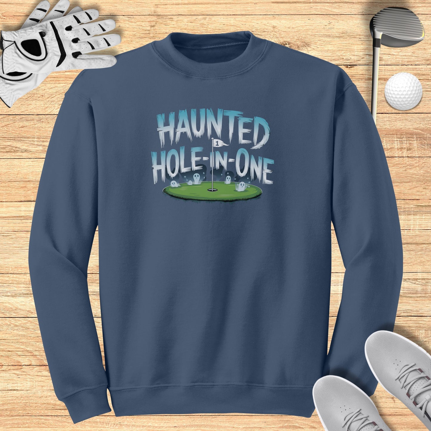 Haunted Hole In One Sweatshirt