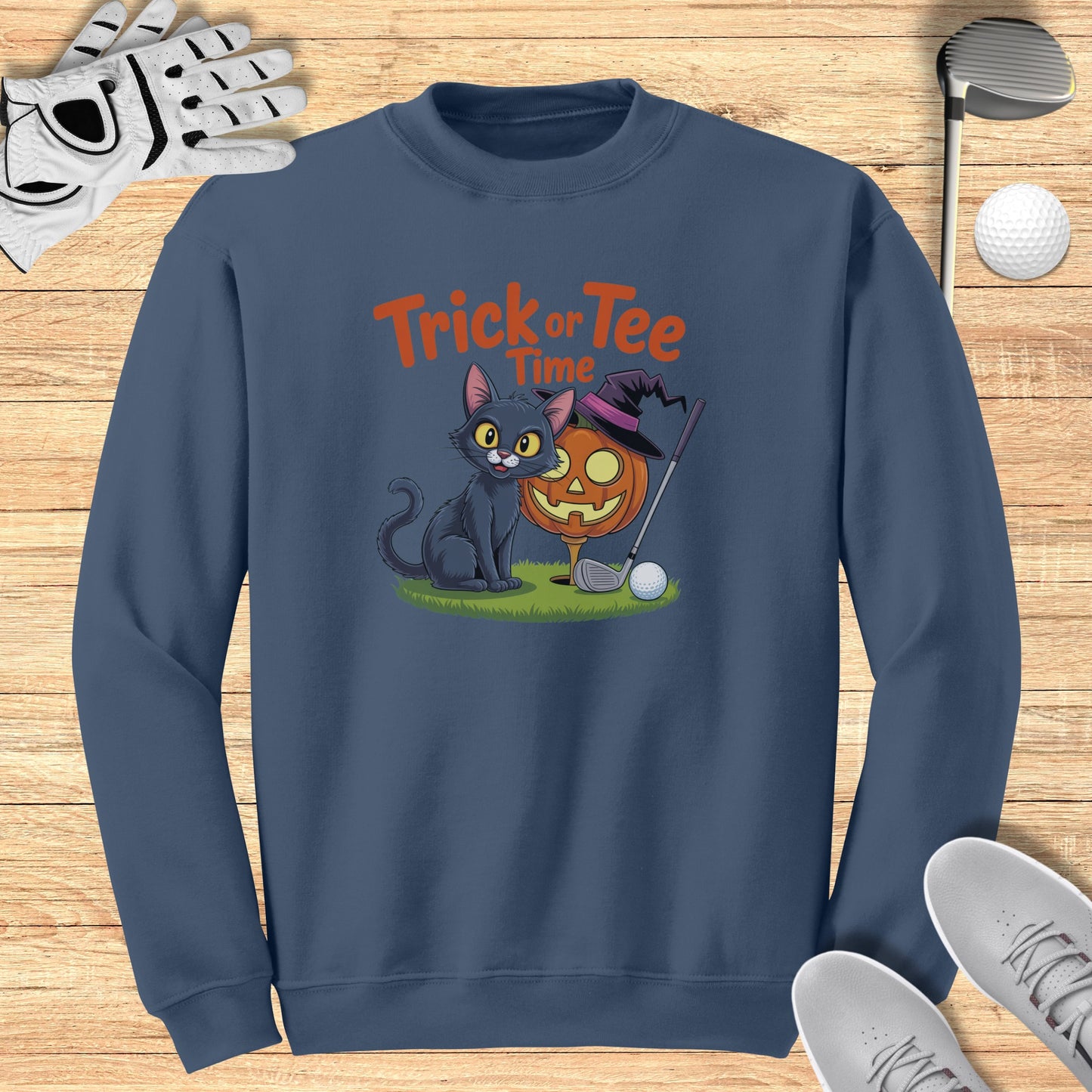 Trick or Tee Time Sweatshirt