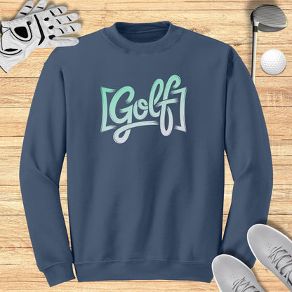 Golf Script Sweatshirt
