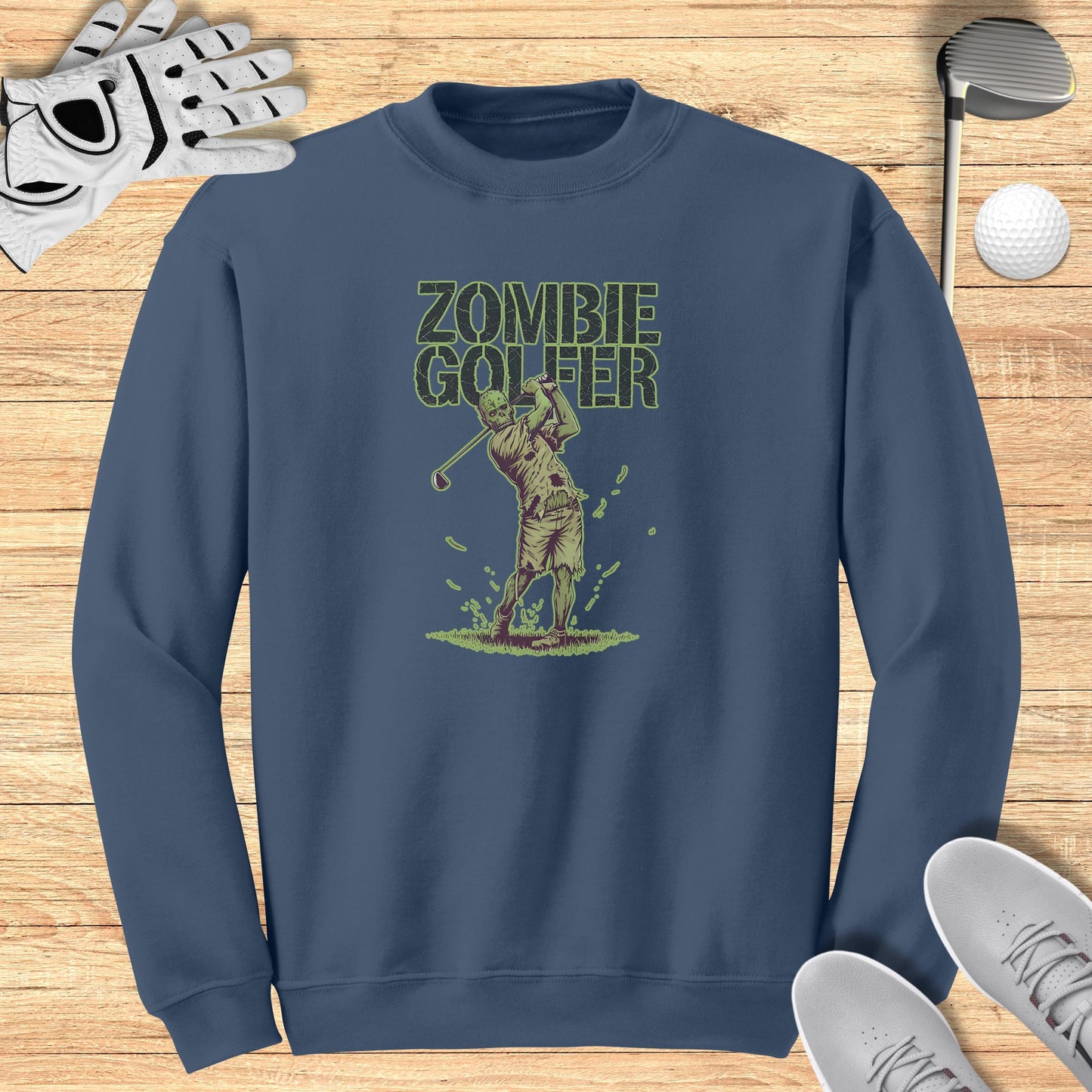 Zombie Golfer Sweatshirt