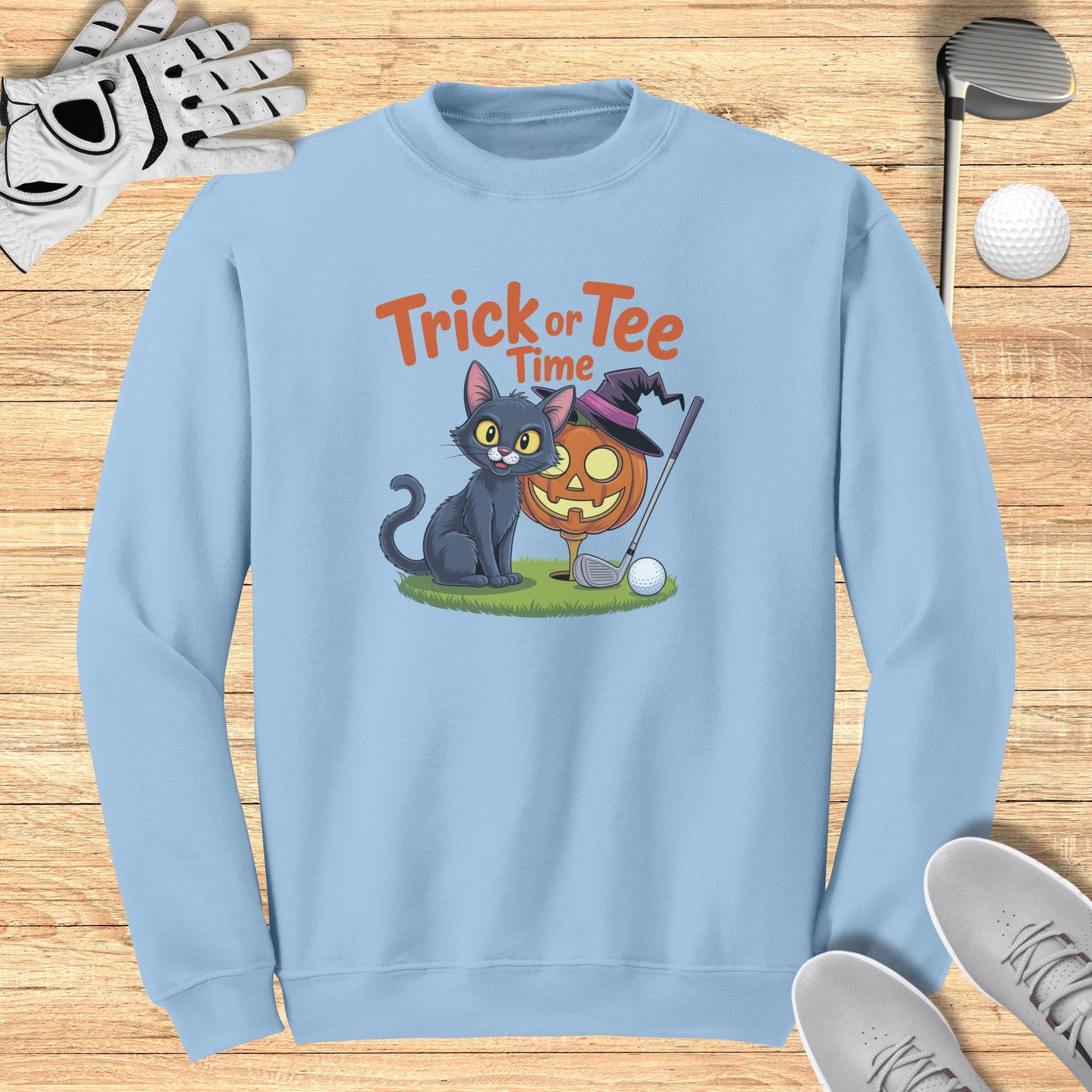 Trick or Tee Time Sweatshirt