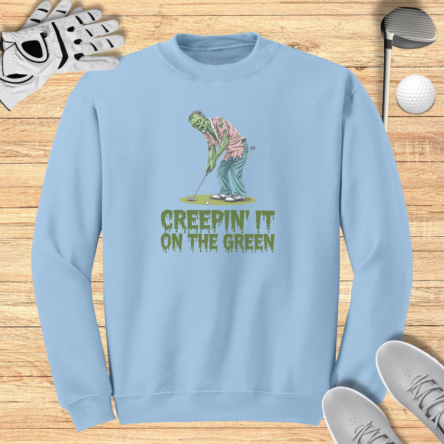 Creepin’ It on the Green Sweatshirt