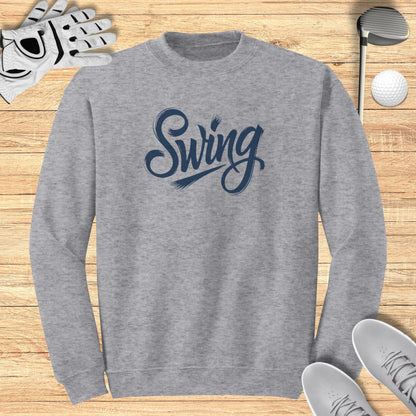 Swing Script Sweatshirt