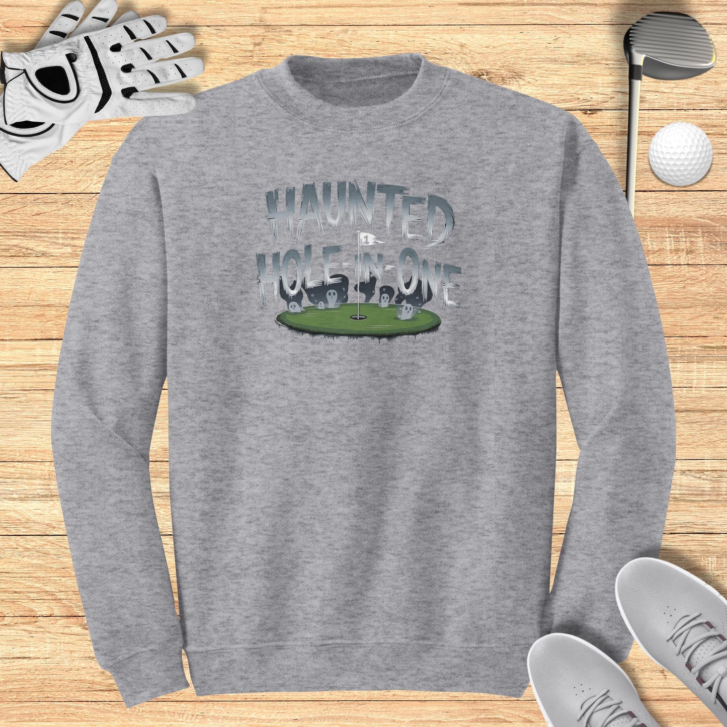 Haunted Hole In One Sweatshirt